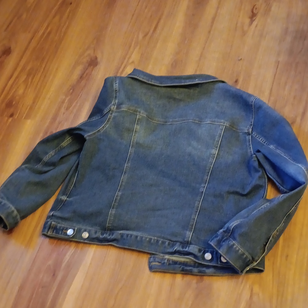 Ladies time & tru denim Jean jacket - Picture 2 of 2